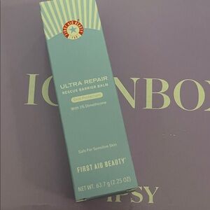 First Aid Beauty Ultra Repair Balm - Blue and Red Packaging